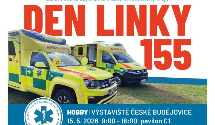 Den linky 155: Nahlédněte do světa záchranářů a nechte si zkontrolovat své zdraví